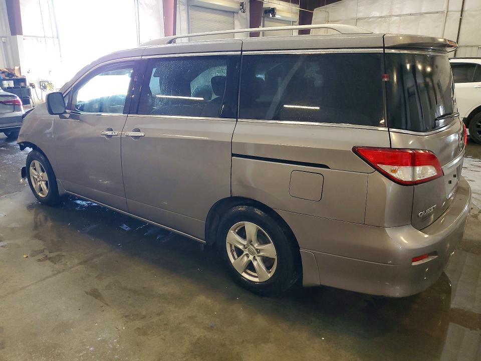 2011 Nissan Quest VIN JN8AE2KP1B9008168 COPART salvage auction — FRONT END, Mn - Cert Of Title-Prior Salvage, sold $475 on 2026-07-20 (photo 2)