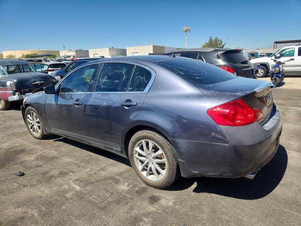 2009 Infiniti G37 VIN JNKCV61F99M353247 COPART salvage auction — FRONT END, NV - SALVAGE TITLE, sold $775 on 2026-07-20 (photo 2)