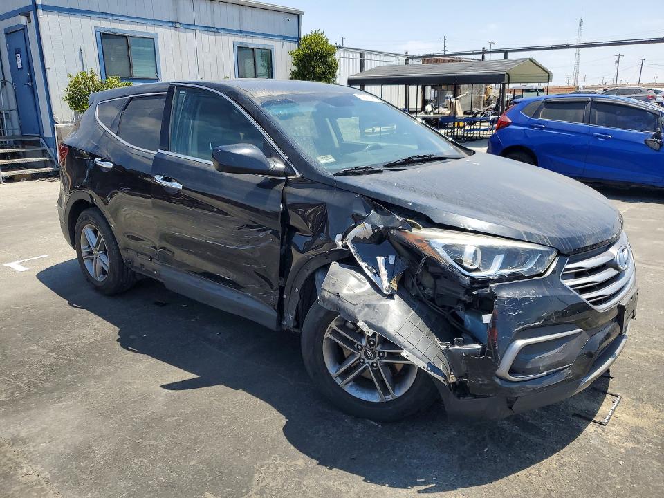 2018 Hyundai VIN 5NMZT3LB8JH061546 COPART salvage auction — VANDALISM, Ca - Salvage Certificate, sold $2,300 on 2026-07-22 (photo 4)