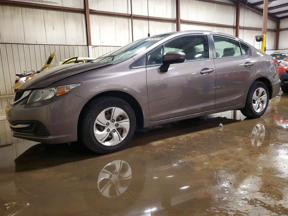 2015 Honda Civic VIN 19XFB2F57FE284746 COPART salvage auction — FRONT END, Pa - Certificate Of Salvage, sold $2,400 on 2026-07-02 (photo 1)