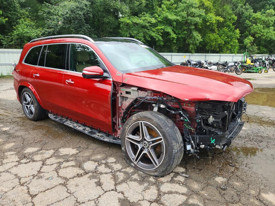 2024 Mercedes-benz Gls-klasse VIN 4JGFF5KE7RB181528 COPART salvage auction — FRONT END, La - Cert Of Title-Salvage, sold $33,750 on 2026-08-13 (photo 4)
