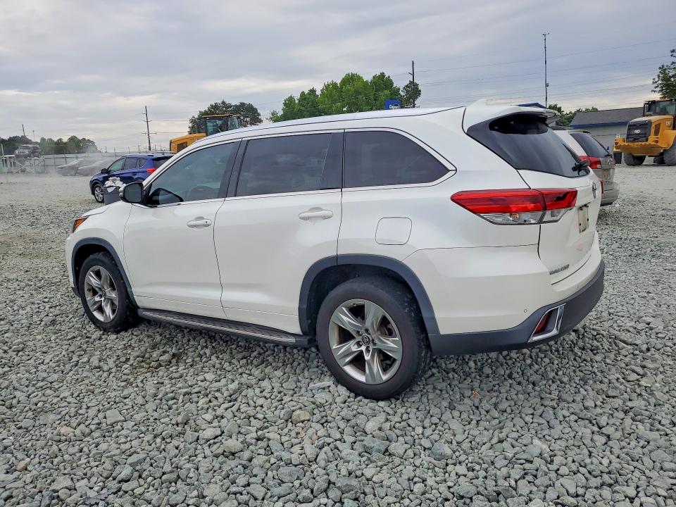 2017 Toyota VIN 5TDYZRFH4HS218235 COPART salvage auction — UNDERCARRIAGE, Nc - Salvage Certificate Of Title, sold $8,400 on 2026-07-22 (photo 2)