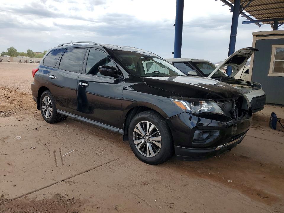 2017 Nissan Pathfinder VIN 5N1DR2MN5HC614556 COPART salvage auction — FRONT END, Az - Cert Of Title - Salvage, sold $2,700 on 2026-07-02 (photo 4)