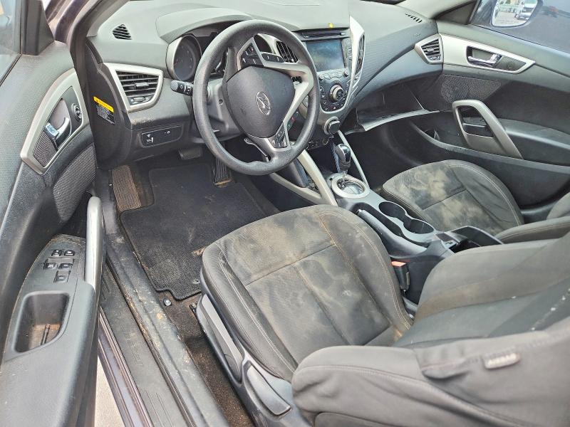 2016 Hyundai Veloster VIN KMHTC6AD4GU297992 COPART salvage auction — SIDE, Ok - Cert Of Title-Repossession, sold $650 on 2026-07-10 (photo 8)