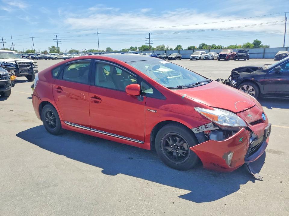 2012 Toyota Prius VIN JTDKN3DU9C5393562 COPART salvage auction — FRONT END, Id - Salvage Certificate Of Title, sold $750 on 2026-07-23 (photo 4)