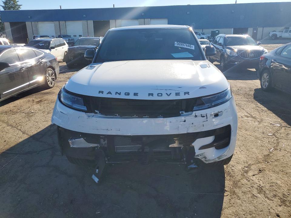 2025 Land rover RANGE ROVER VIN SAL1P9EU8SA467947 COPART salvage auction — FRONT END, Mi - Certificate Of Title, sold $30,500 on 2026-07-24 (photo 5)