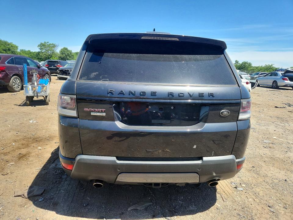 2016 Land rover RANGE ROVER VIN SALWR2EF9GA587580 COPART salvage auction — FRONT END, Wv - Certificate Of Title, sold $6,700 on 2026-07-27 (photo 6)