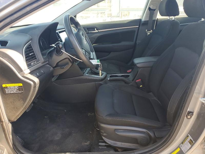 2018 Hyundai Elantra VIN KMHD84LF5JU599713 COPART salvage auction — FRONT END, Tx - Salvage Vehicle Title, sold $2,450 on 2026-07-10 (photo 7)