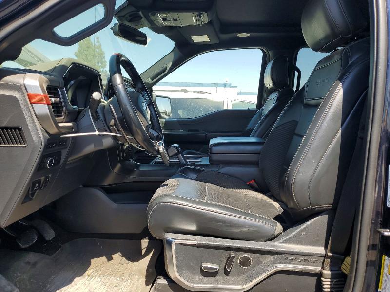 2022 Ford F-150 VIN 1FTFW1RG0NFC21018 COPART salvage auction — MECHANICAL, Ca - Salvage Certificate, sold $26,500 on 2026-07-30 (photo 7)