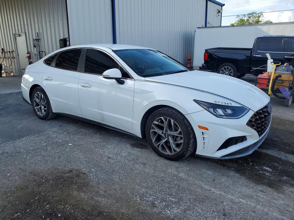 2020 Hyundai Sonata VIN 5NPEF4JA8LH013010 COPART salvage auction — REAR END, Fl - Cert Of Title Slvg Rebuildable, sold $3,550 on 2026-07-24 (photo 4)