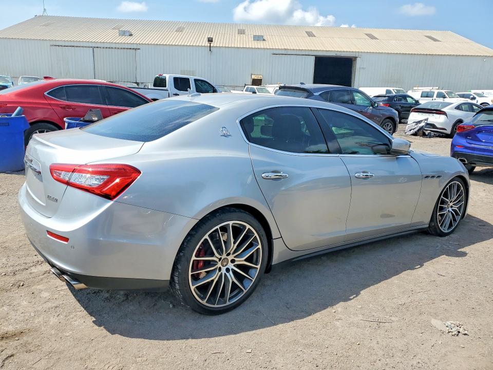 2015 Maserati Ghibli VIN ZAM57RTA9F1137270 COPART salvage auction — MINOR DENT/SCRATCHES, Pa - Certificate Of Salvage, sold $5,800 on 2026-07-15 (photo 3)