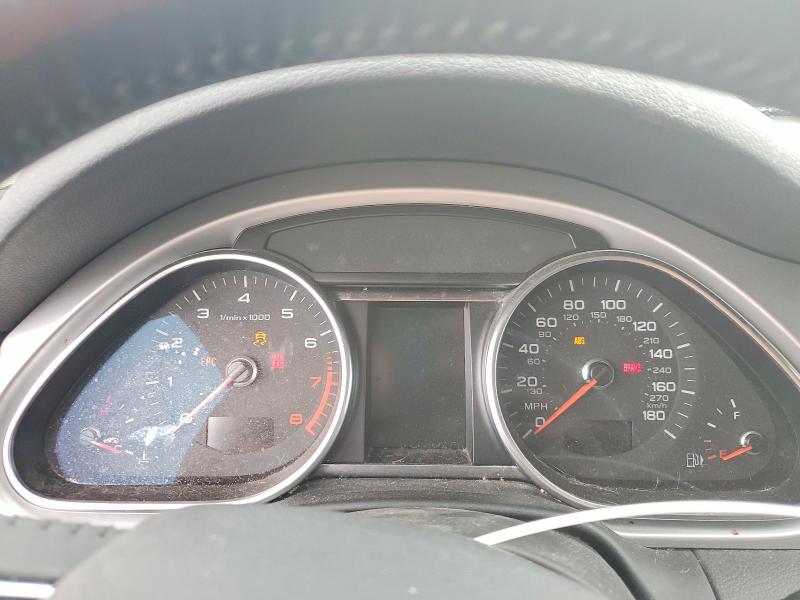2013 Audi Q7 VIN WA1LGBFE5DD015867 COPART salvage auction — MECHANICAL, Il - Certificate Of Title (P), sold $475 on 2026-07-06 (photo 9)