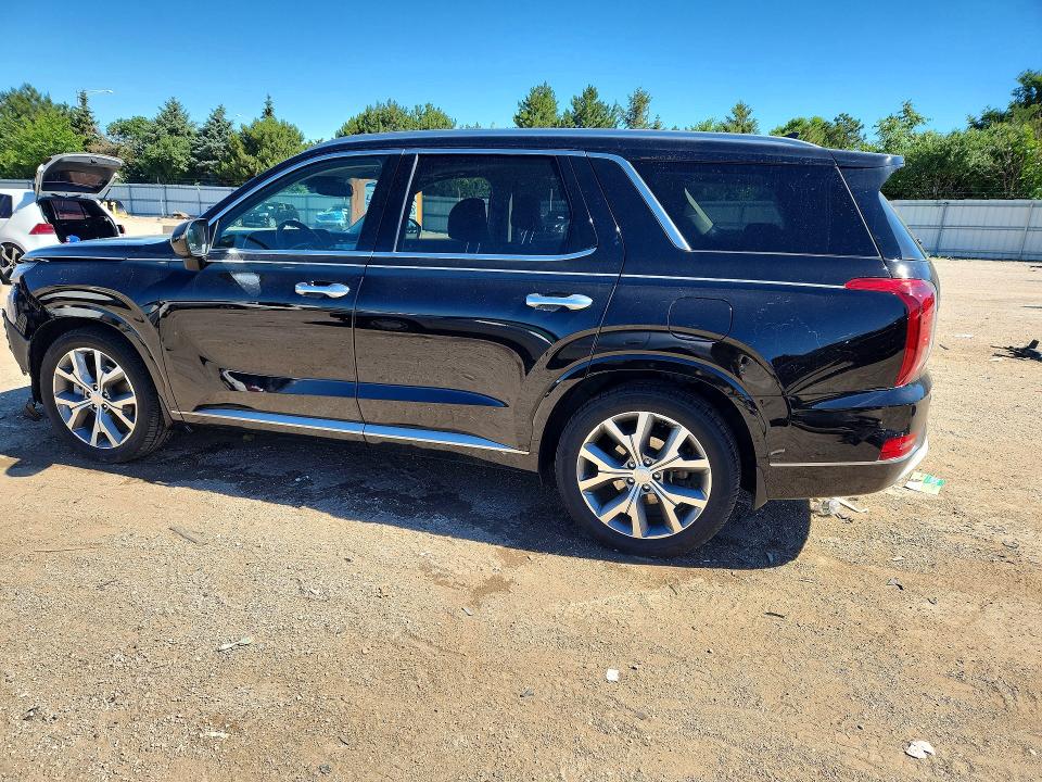 2021 Hyundai Palisade VIN KM8R5DHE0MU214450 COPART salvage auction — FRONT END, IL - SALVAGE CERTIFICATE, sold $1,000 on 2026-07-28 (photo 2)
