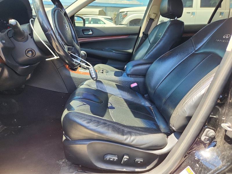2009 Infiniti G37 VIN JNKCV61F89M353126 COPART salvage auction — FRONT END, PA - CERTIFICATE OF SALVAGE, sold $425 on 2026-07-14 (photo 7)