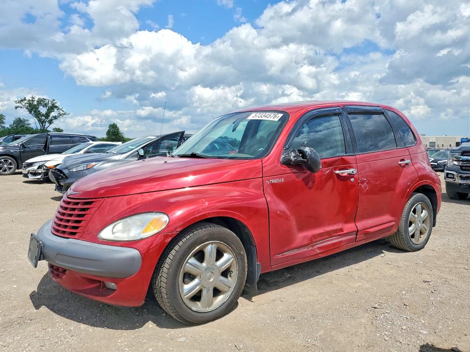 2002 Chrysler Pt cruiser VIN 3C8FY68B02T381185 COPART salvage auction — SIDE, Ia - Cert Of Title-Salvage Title, sold $325 on 2026-07-31 (photo 1)