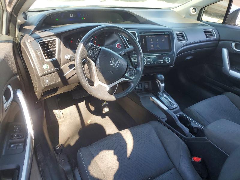 2015 Honda Civic VIN 2HGFG3B80FH520991 COPART salvage auction — FRONT END, Ca - Salvage Certificate, sold $1,800 on 2026-07-02 (photo 8)