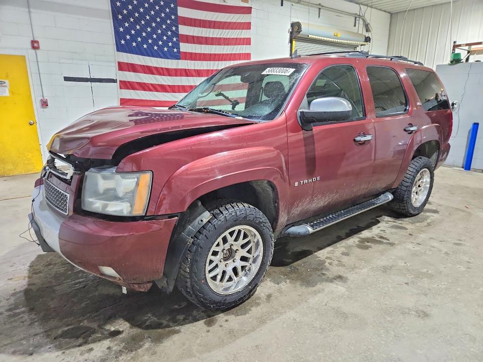 2008 Chevrolet Tahoe VIN 1GNFK13058R254713 COPART salvage auction — FRONT END, MA - CERT OF TITLE-RECONSTRCTD COLL, sold $325 on 2026-07-02 (photo 1)