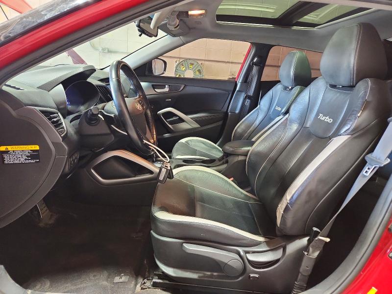 2015 Hyundai Veloster VIN KMHTC6AEXFU241000 COPART salvage auction — MECHANICAL, Mn - Certificate Of Title, sold $200 on 2026-07-28 (photo 7)