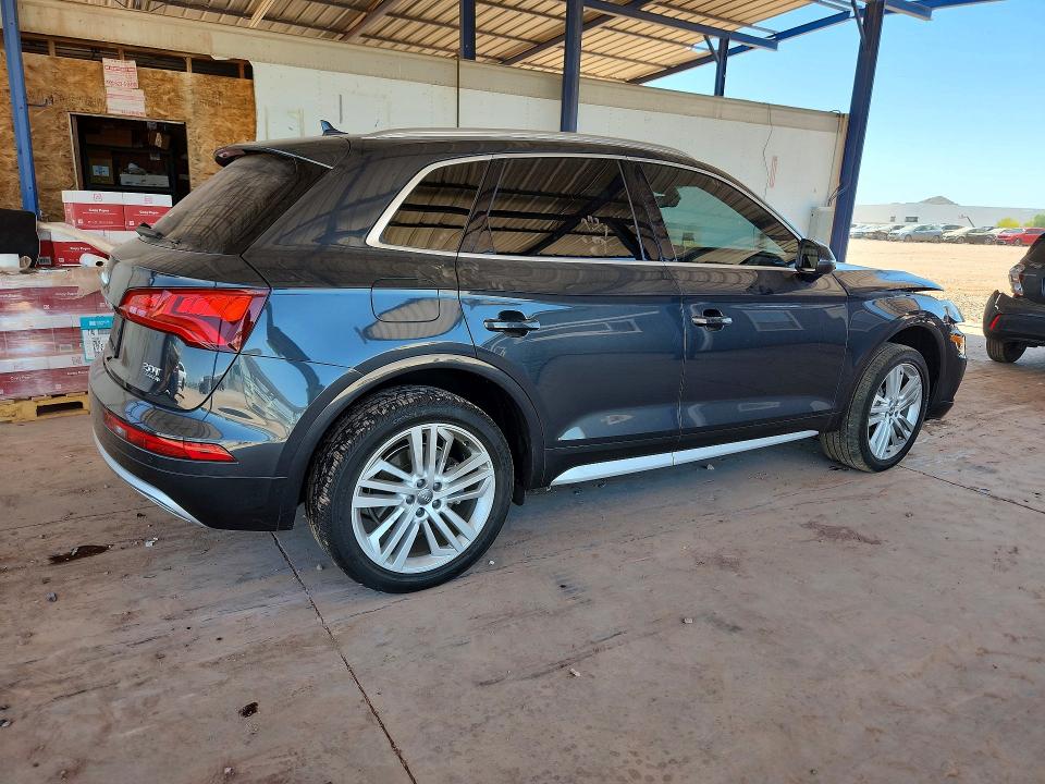2018 Audi Q5 VIN WA1BNAFYXJ2217455 COPART salvage auction — FRONT END, AZ - CERT OF TITLE - SALVAGE, sold $7,999 on 2026-07-25 (photo 3)