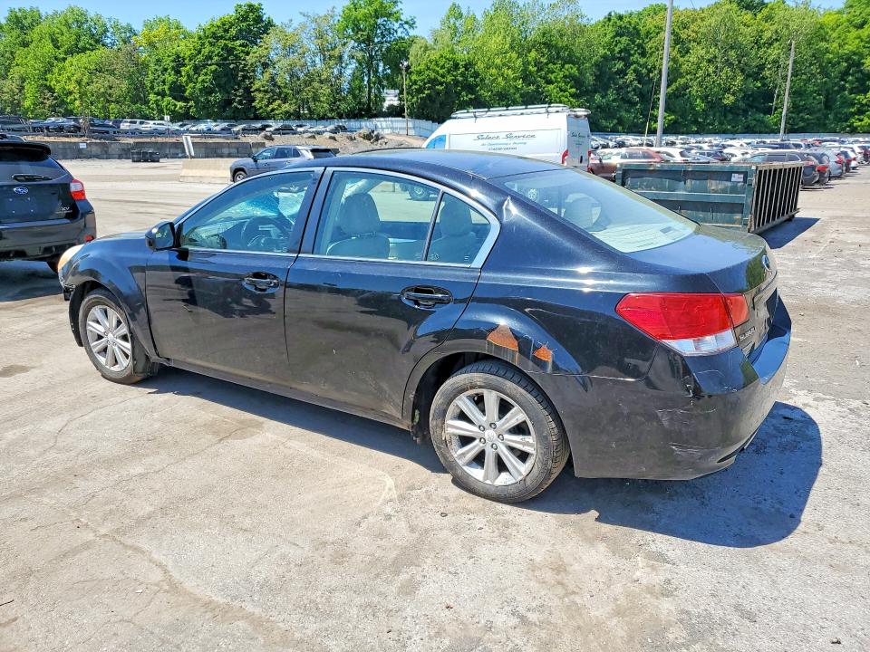 2010 Subaru LEGACY VIN 4S3BMBG64A3224729 COPART salvage auction — ROLLOVER, NY - MV-907A SALVAGE CERTIFICATE, sold $350 on 2026-07-02 (photo 2)