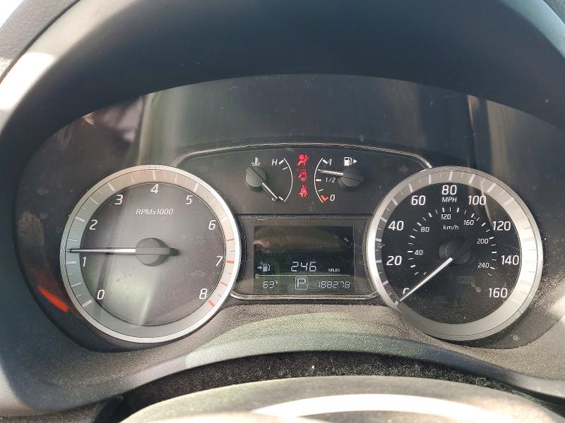 2013 Nissan Sentra VIN 3N1AB7AP6DL619989 COPART salvage auction — REAR END, CA - SALVAGE CERTIFICATE, sold $275 on 2026-07-02 (photo 9)
