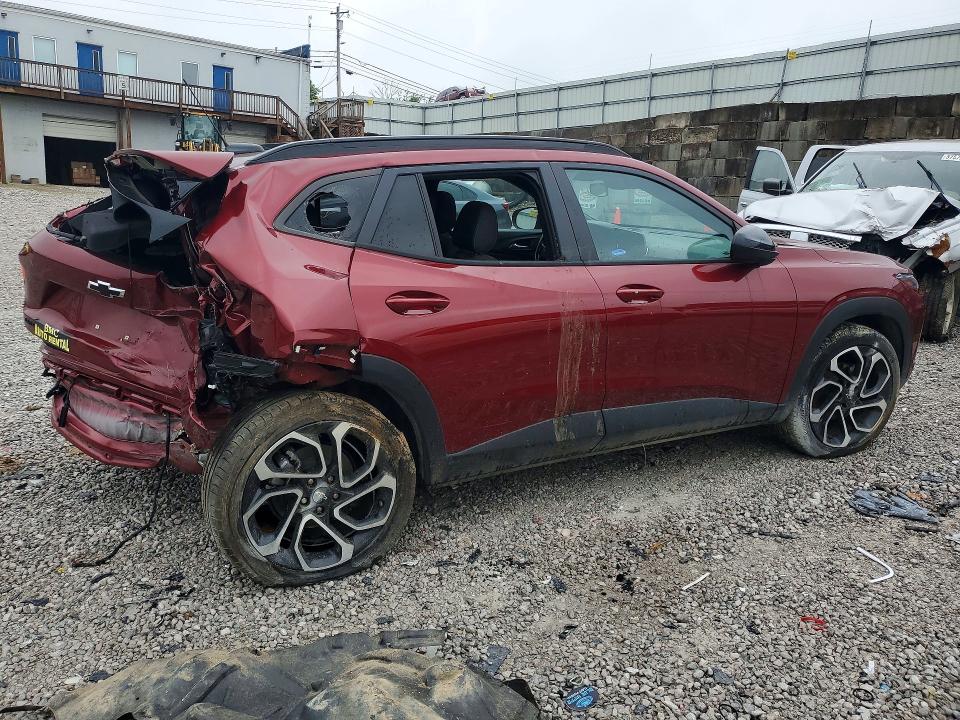2024 Chevrolet VIN KL77LJE27RC016985 COPART salvage auction — REAR END, Ky - Cert Of Title-Salvage, sold $5,400 on 2026-07-24 (photo 3)