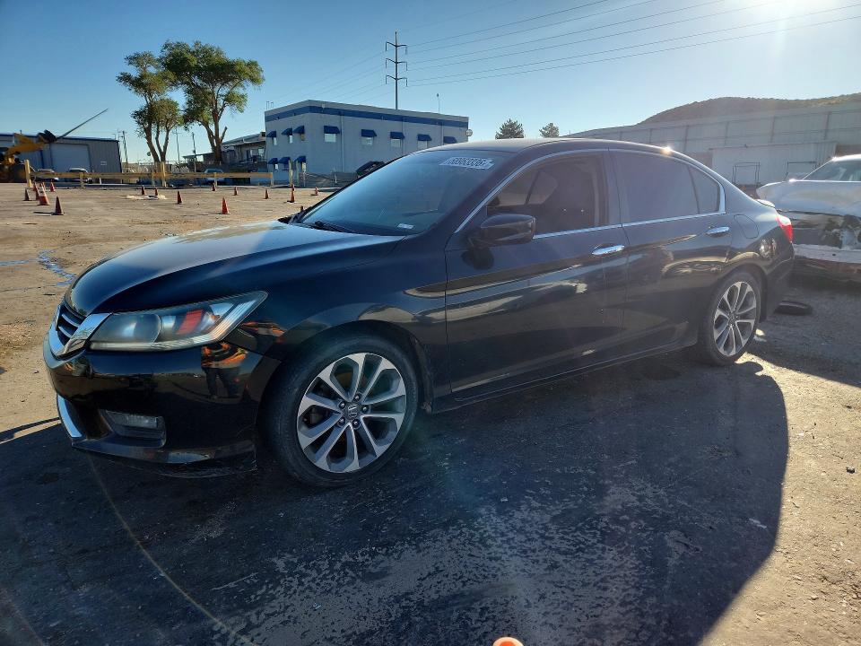 2015 Honda Accord VIN 1HGCR2E57FA196588 COPART salvage auction — FRONT END, Nm - Certificate Of Title, sold $2,300 on 2026-07-09 (photo 1)