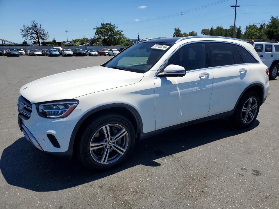 2020 Mercedes-benz Glc VIN WDC0G8EB7LF680429 COPART salvage auction — REAR END, Ca - Salvage Certificate, sold $550 on 2026-07-30 (photo 1)