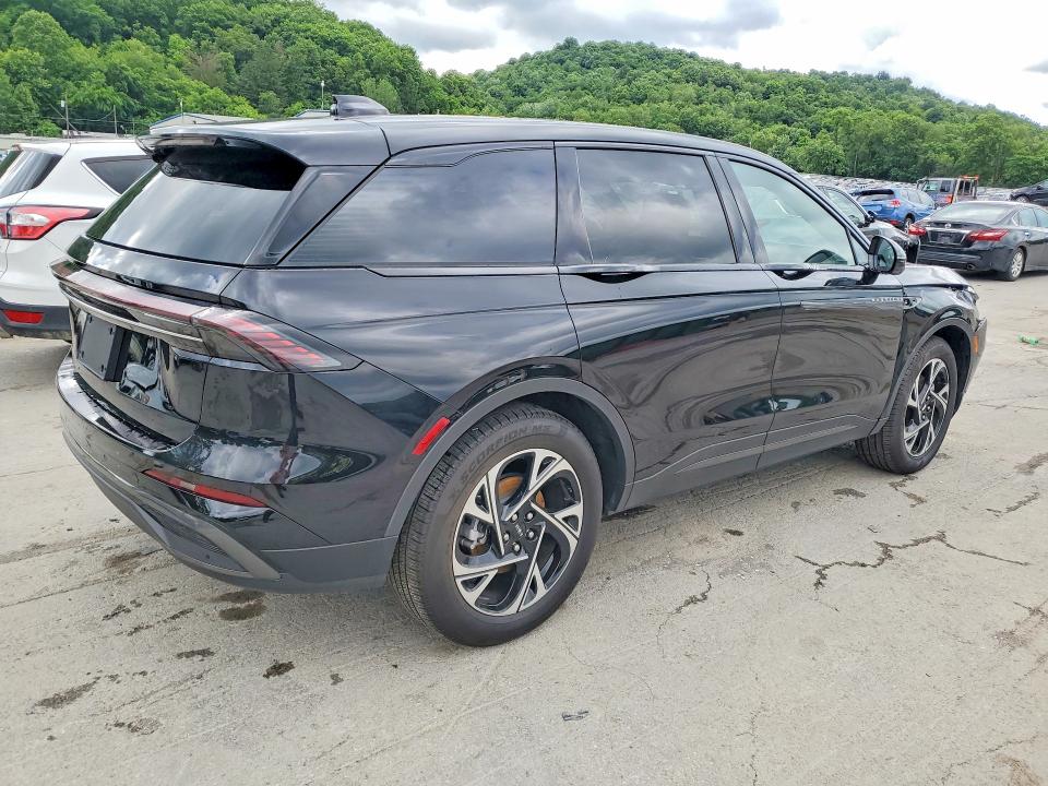 2025 Lincoln Nautilus VIN 5LMPJ8JAXSJ902887 COPART salvage auction — FRONT END, Pa - Certificate Of Salvage, sold $13,600 on 2026-07-09 (photo 3)