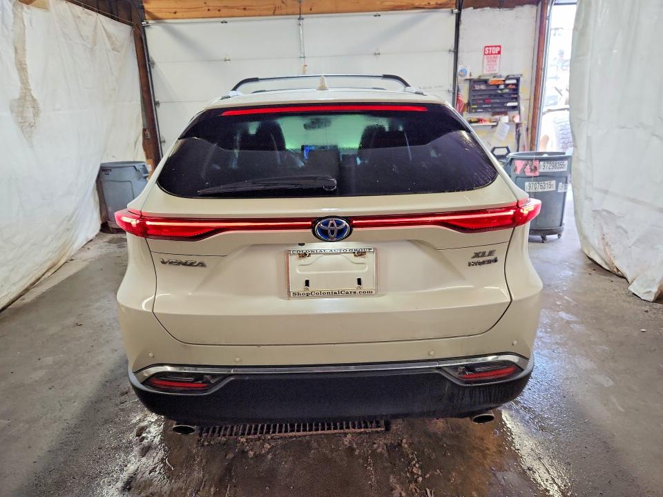 2021 Toyota Venza VIN JTEAAAAH7MJ069937 COPART salvage auction — SIDE, PA - CERTIFICATE OF SALVAGE, sold $6,100 on 2026-07-23 (photo 6)