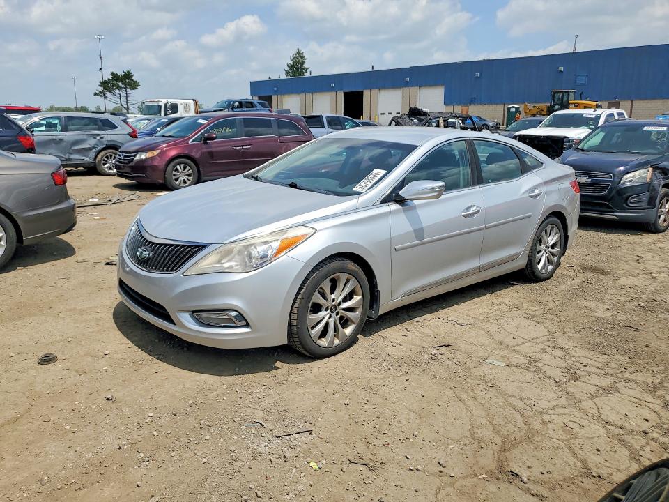 2012 Hyundai Azera VIN KMHFG4JG6CA183536 COPART salvage auction — FRONT END, Mi - Certificate Of Title, sold $1,650 on 2026-07-07 (photo 1)