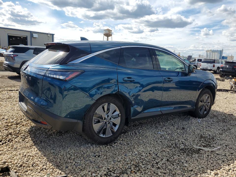 2025 Nissan Murano VIN 5N1AZ3CS1SC120671 COPART salvage auction — SIDE, Il - Salvage Certificate, sold $8,300 on 2026-07-29 (photo 3)