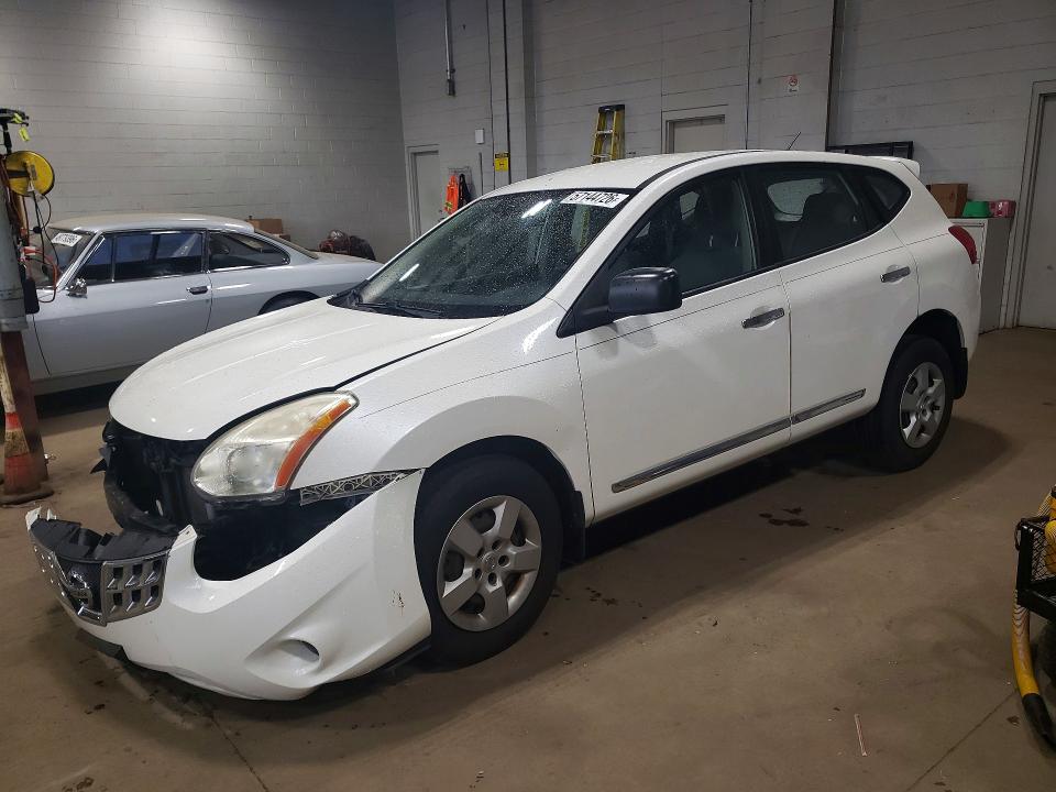 2011 Nissan Rogue VIN JN8AS5MV0BW300417 COPART salvage auction — FRONT END, CT - CERT OF TITLE-SALVAGE, sold $450 on 2026-07-28 (photo 1)