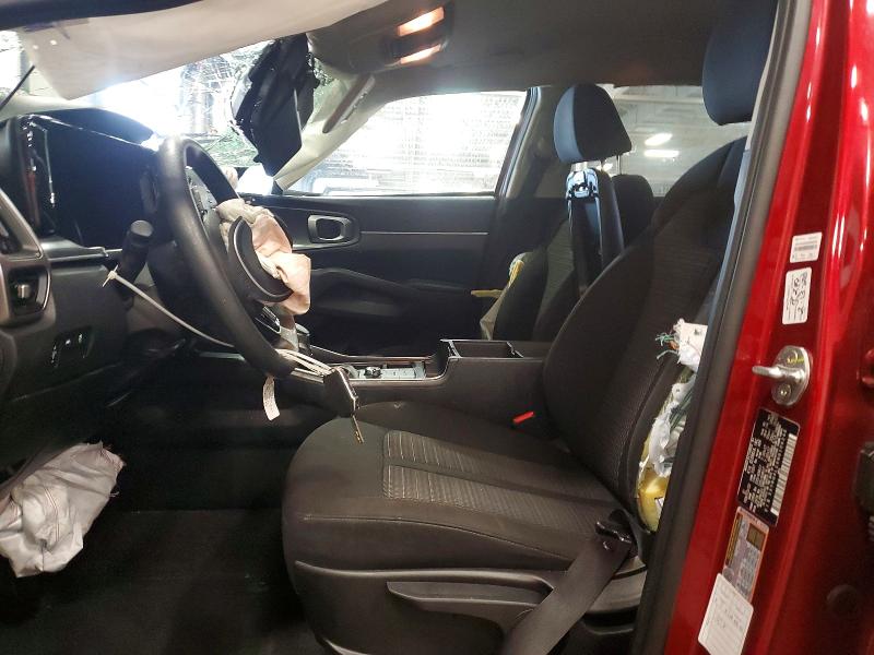 2022 Kia Sorento VIN 5XYRG4LCXNG106246 COPART salvage auction — FRONT END, MN - CERTIFICATE OF TITLE, sold $1,300 on 2026-07-16 (photo 7)