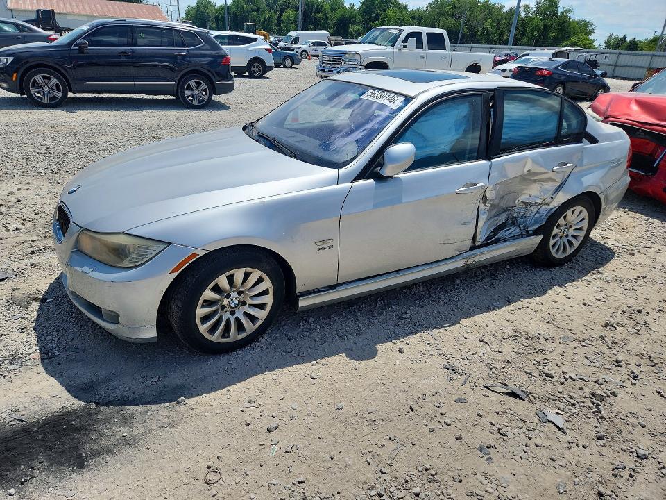 2009 BMW 3 series VIN WBAPK53549A513074 COPART salvage auction — SIDE, OH - CERT OF TITLE-SALVAGE, sold $325 on 2026-07-02 (photo 1)