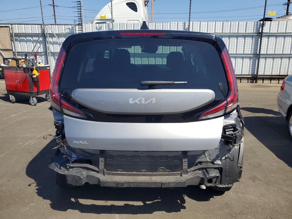 2025 Kia Soul VIN KNDJ23AU5S7937731 COPART salvage auction — REAR END, Ca - Salvage Certificate, sold $5,500 on 2026-07-08 (photo 6)