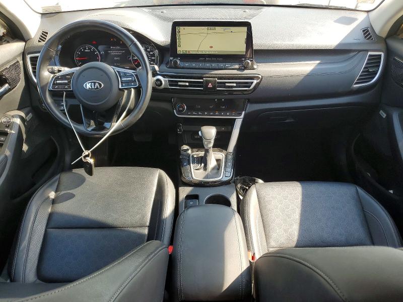 2021 Kia Seltos VIN KNDETCA23M7106602 COPART salvage auction — FRONT END, Va - Cert Of Title - Salvage, sold $3,100 on 2026-07-15 (photo 8)