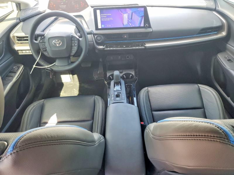 2024 Toyota Prius VIN JTDADABUXR3016393 COPART salvage auction — FRONT END, Wv - Salvage Certificate, sold $10,300 on 2026-07-16 (photo 8)