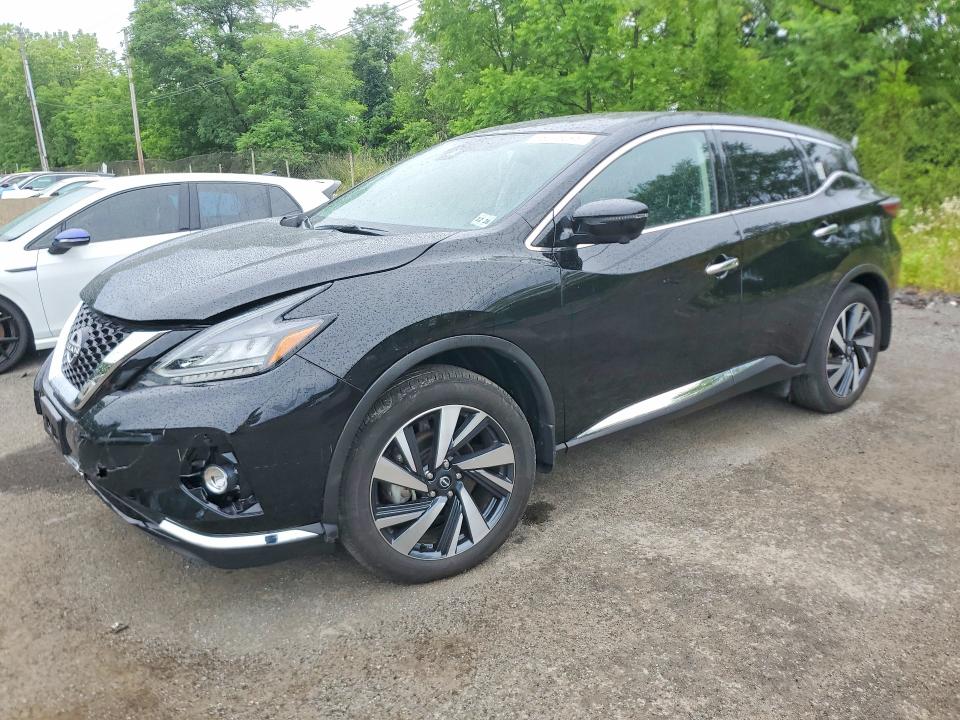 2024 Nissan Murano VIN 5N1AZ2CS7RC104303 COPART salvage auction — FRONT END, Nj - Cert Of Title-Salvage, sold $13,800 on 2026-07-30 (photo 1)