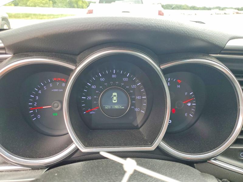 2014 Kia Optima VIN 5XXGM4A79EG273935 COPART salvage auction — FRONT END, Mi - Certificate Of Title, sold $1,150 on 2026-07-09 (photo 9)