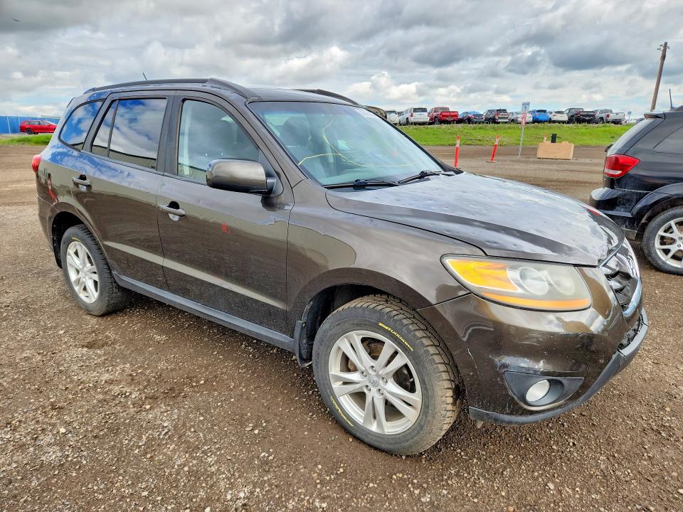 2011 Hyundai Santa fe VIN 5XYZGDAG3BG061801 COPART salvage auction — SIDE, Ab - Bos - Salvage, sold $375 on 2026-07-07 (photo 4)