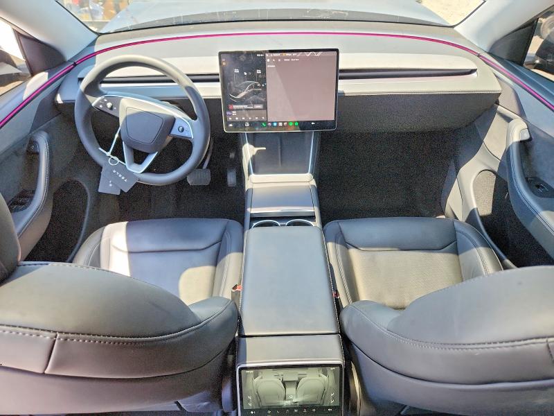 2026 Tesla Model y VIN 7SAYGDEE8TF404330 COPART salvage auction — FRONT END, CA - SALVAGE CERTIFICATE, sold $17,500 on 2026-07-28 (photo 8)