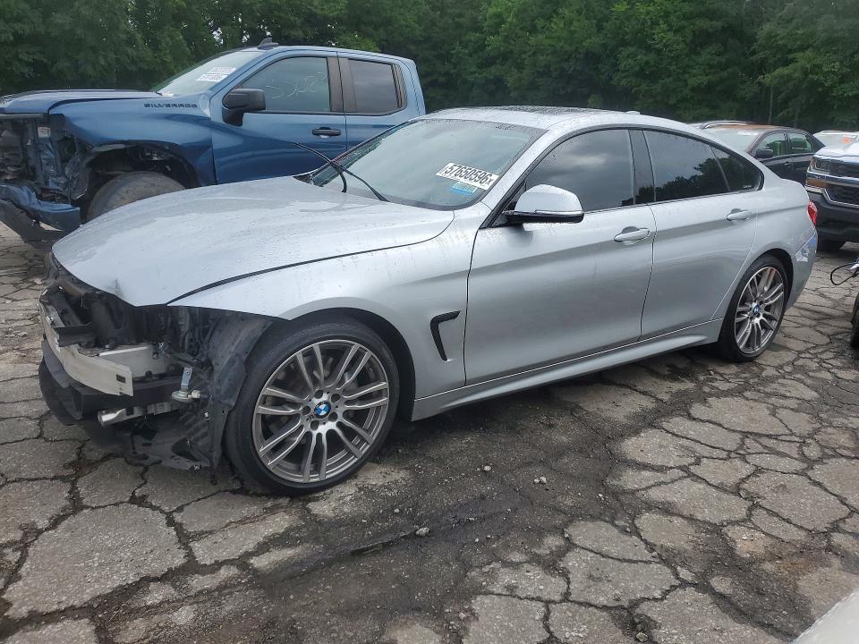2017 BMW 4er VIN WBA4F7C3XHG788722 — COPART salvage auction photo
