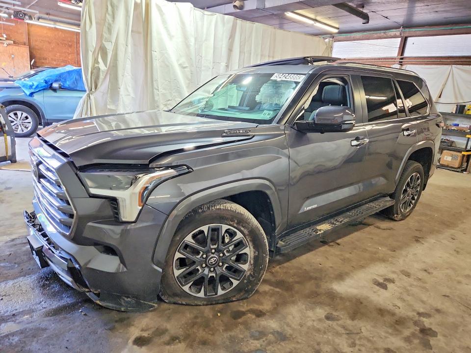2026 Toyota Sequoia VIN 7SVAAABA7TX078435 COPART salvage auction — FRONT END, NJ - CERTIFICATE OF TITLE, sold $28,750 on 2026-07-15 (photo 1)