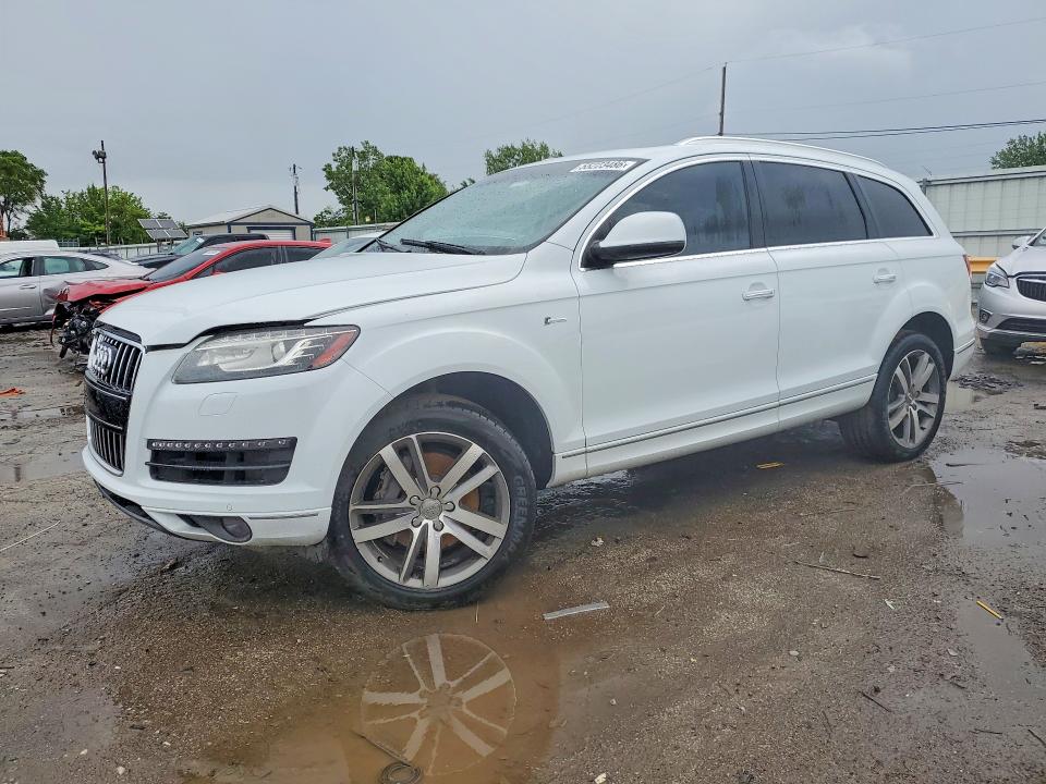 2013 Audi Q7 VIN WA1LGBFE5DD015867 COPART salvage auction — MECHANICAL, Il - Certificate Of Title (P), sold $475 on 2026-07-06 (photo 1)