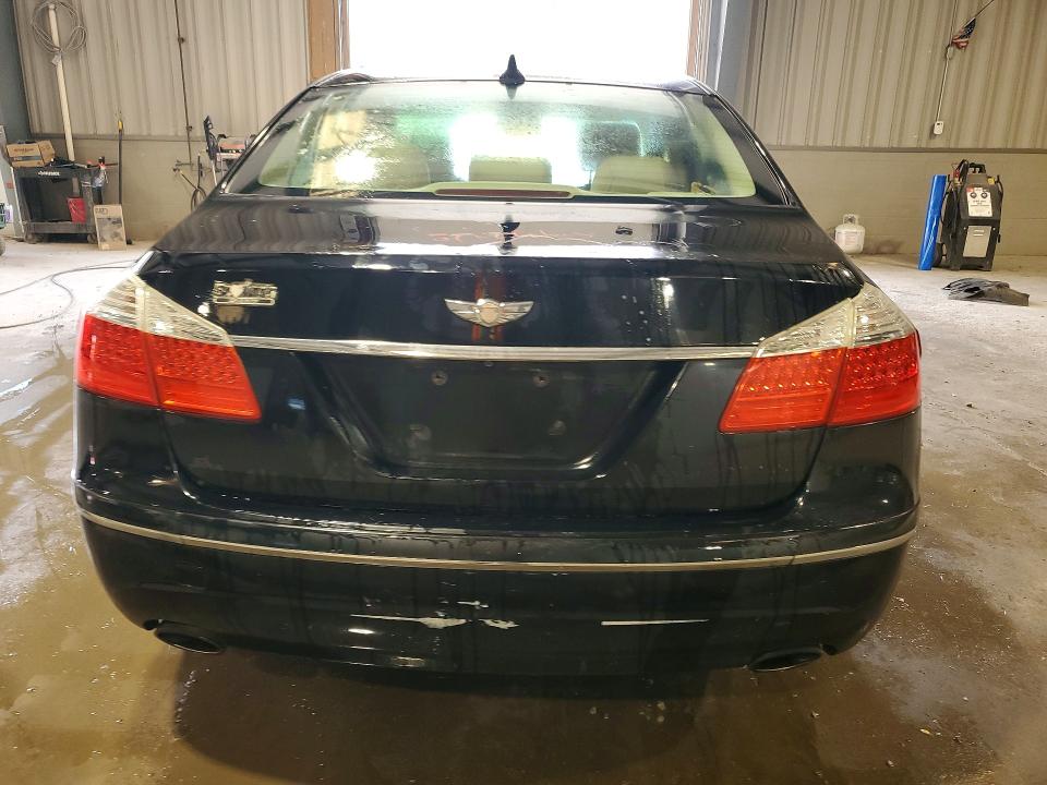 2011 Hyundai Genesis VIN KMHGC4DE1BU114633 COPART salvage auction — ALL OVER, Pa - Certificate Of Salvage, sold $475 on 2026-07-15 (photo 6)
