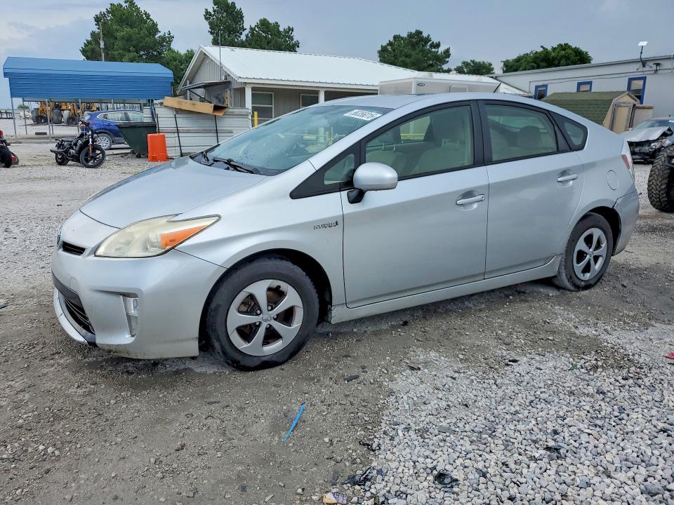 2014 Toyota Prius VIN JTDKN3DU8E1771171 COPART salvage auction — WATER/FLOOD, Ar - Certificate Of Title, sold $1,600 on 2026-07-08 (photo 1)