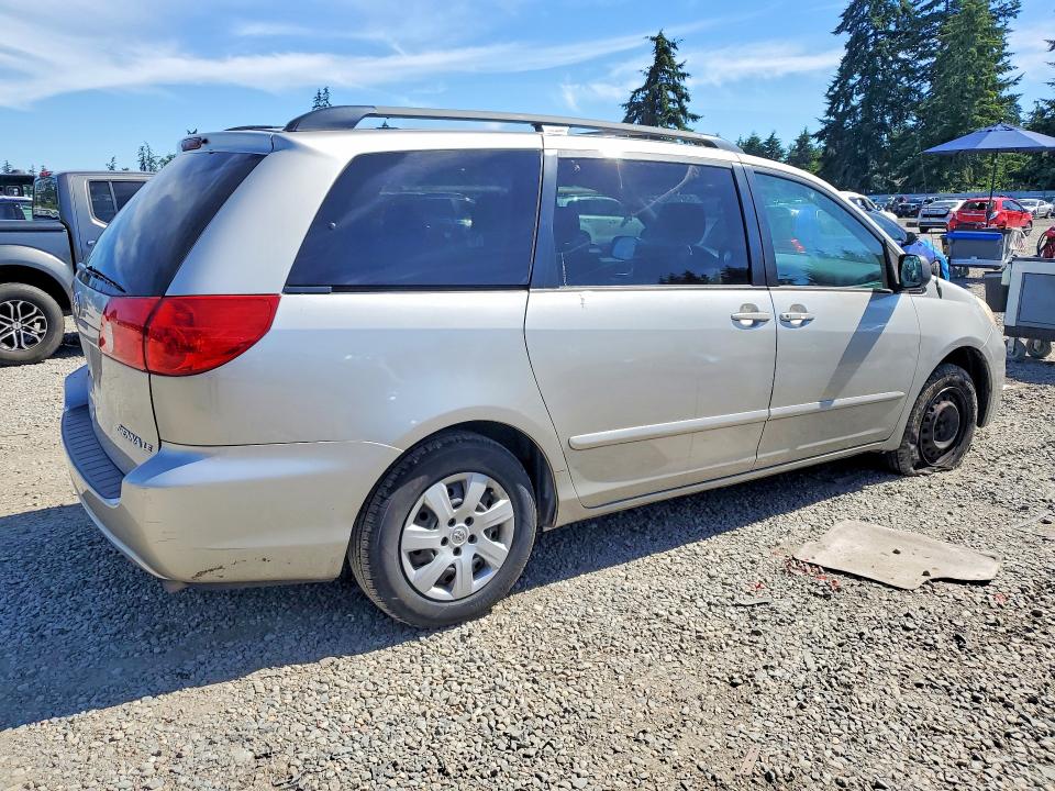 2006 Toyota Sienna VIN 5TDZA23CX6S422000 COPART salvage auction — FRONT END, WA - BILL OF SALE, sold $1,050 on 2026-07-24 (photo 3)