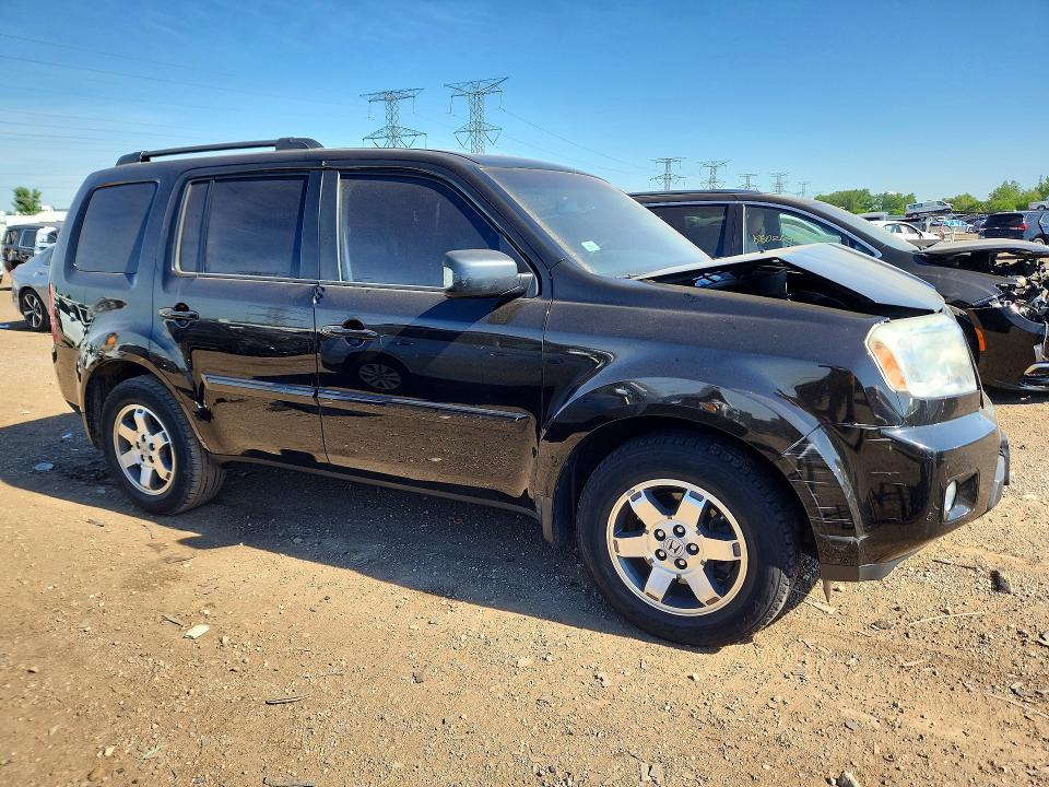 2011 Honda Pilot VIN 5FNYF4H90BB003237 COPART salvage auction — FRONT END, Il - Salvage Certificate, sold $1,850 on 2026-07-09 (photo 4)