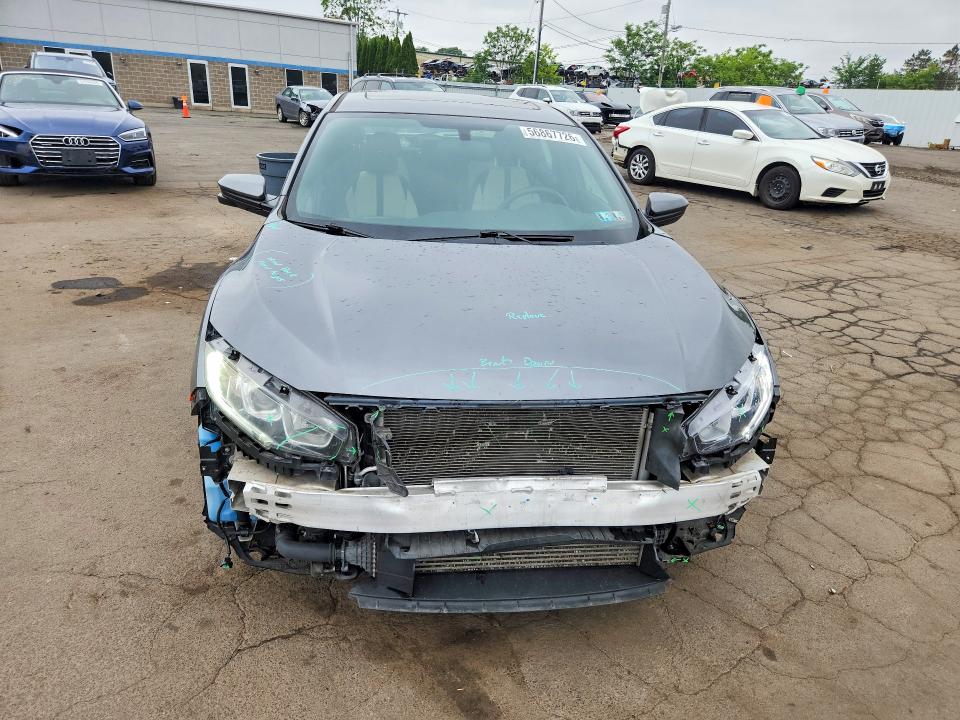 2018 Honda Civic VIN SHHFK7H51JU413561 COPART salvage auction — FRONT END, Ct - Cert Of Title-Salvage, sold $3,150 on 2026-07-24 (photo 5)